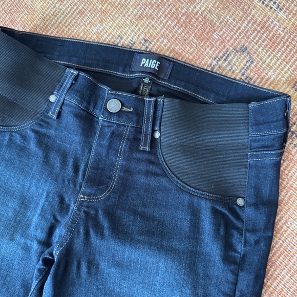 Paige Maternity Jeans -Skyline Skinny - Picture 2 of 4